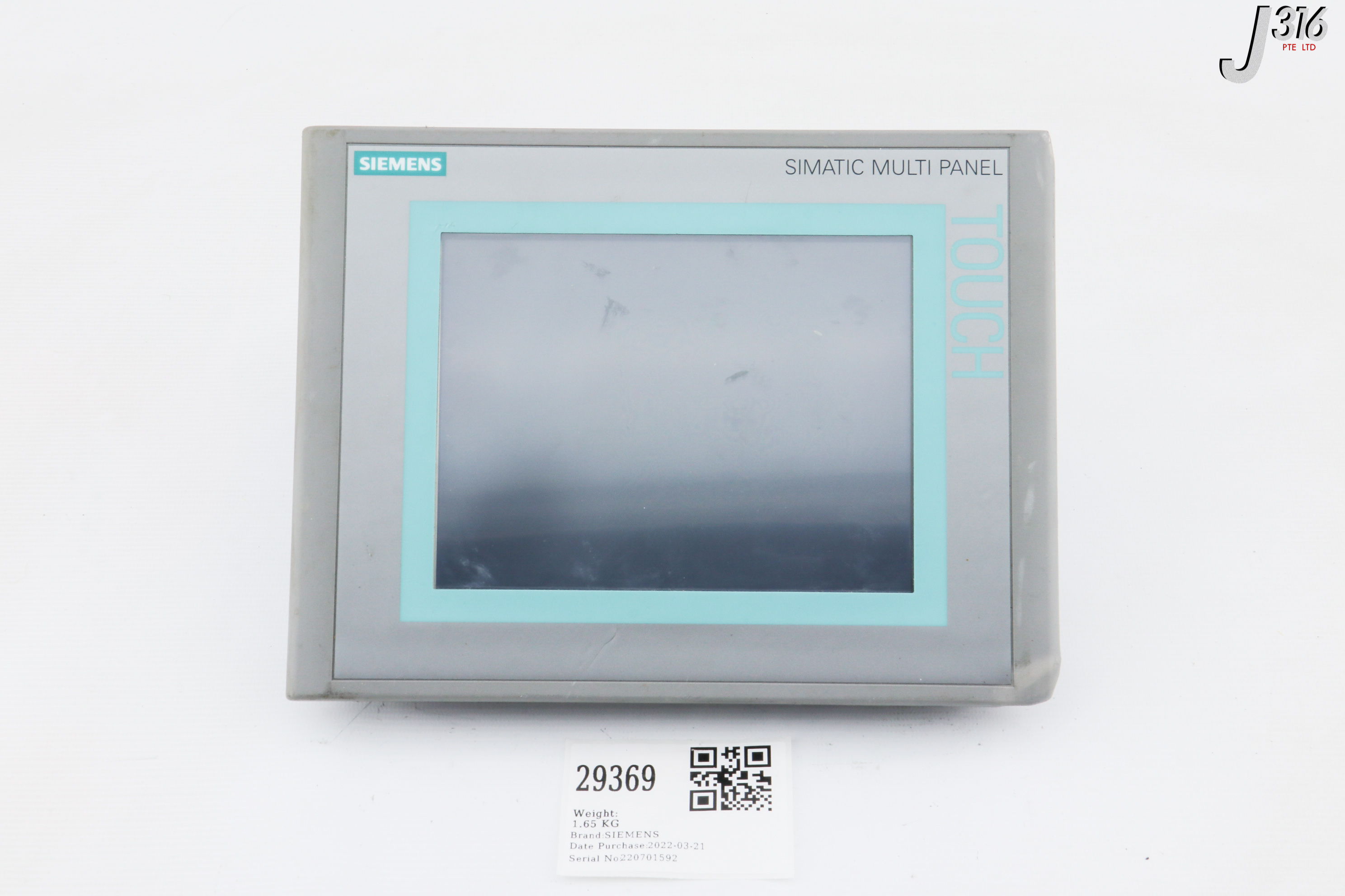 29369 SIEMENS SIMATIC OPERATOR INTERFACE, MP277 8